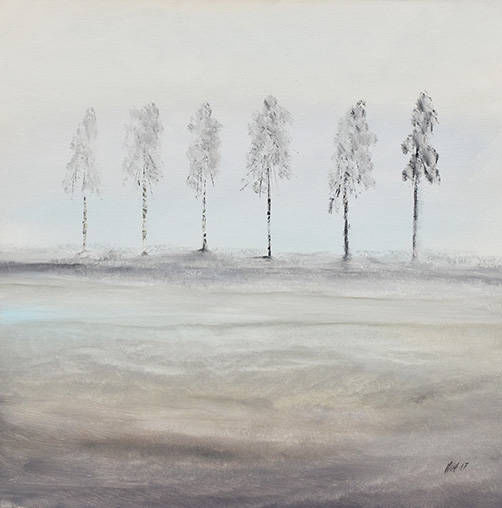 Lonely Trees 60x60cm